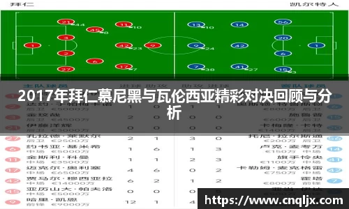 2017年拜仁慕尼黑与瓦伦西亚精彩对决回顾与分析