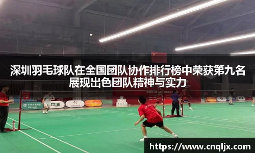 深圳羽毛球队在全国团队协作排行榜中荣获第九名展现出色团队精神与实力